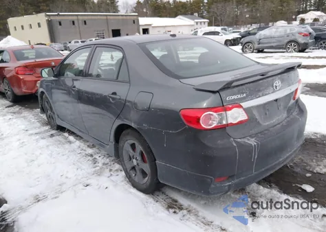 2011 Toyota Corolla S from USA, damaged, VIN 2T1BU4EE6BC748401